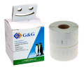 G&g Label - Labels 36mm X 89mm 260 Labels On Roll Double Pack - 14983
